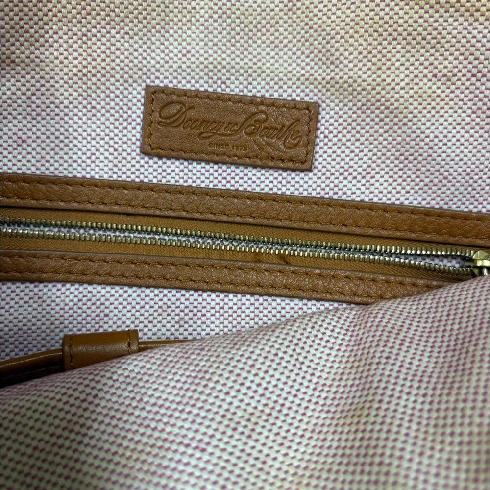 Dooney & Bourke Tan Leather Satchel